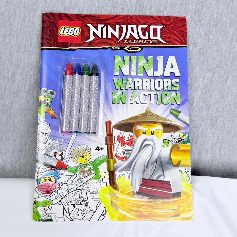 LEGO Ninjago Legacy Ninja Warriors in Action Activity Book Stickers Crayons 2021